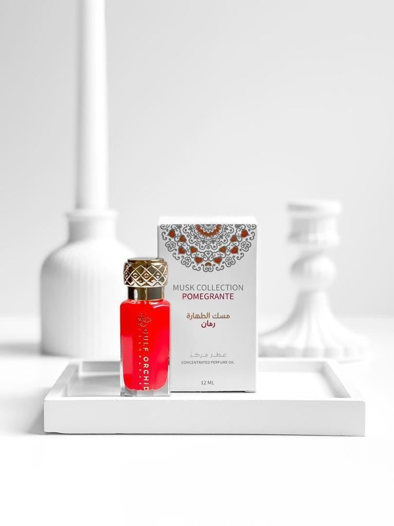 Musc Tahara Pomegranate – Fruity Oriental Perfume Oil with Sweet Pomegranate and Soft Musk Notes