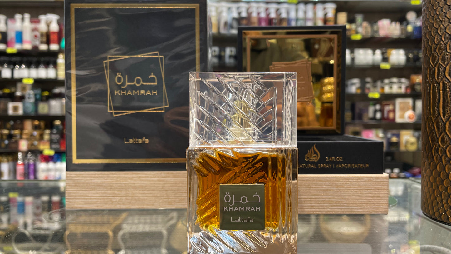 Khamrah Perfume by Lattafa – Best Selling Male Perfume with Rich Oud and Spicy Notes