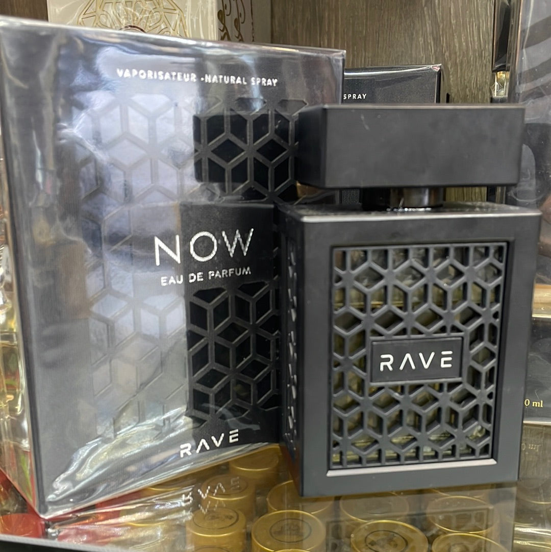 Lattafa Rave Now Eau de Parfum 100ml – Unisex Fragrance with Blackcurrant, Pineapple, Jasmine, and Vanilla Notes
